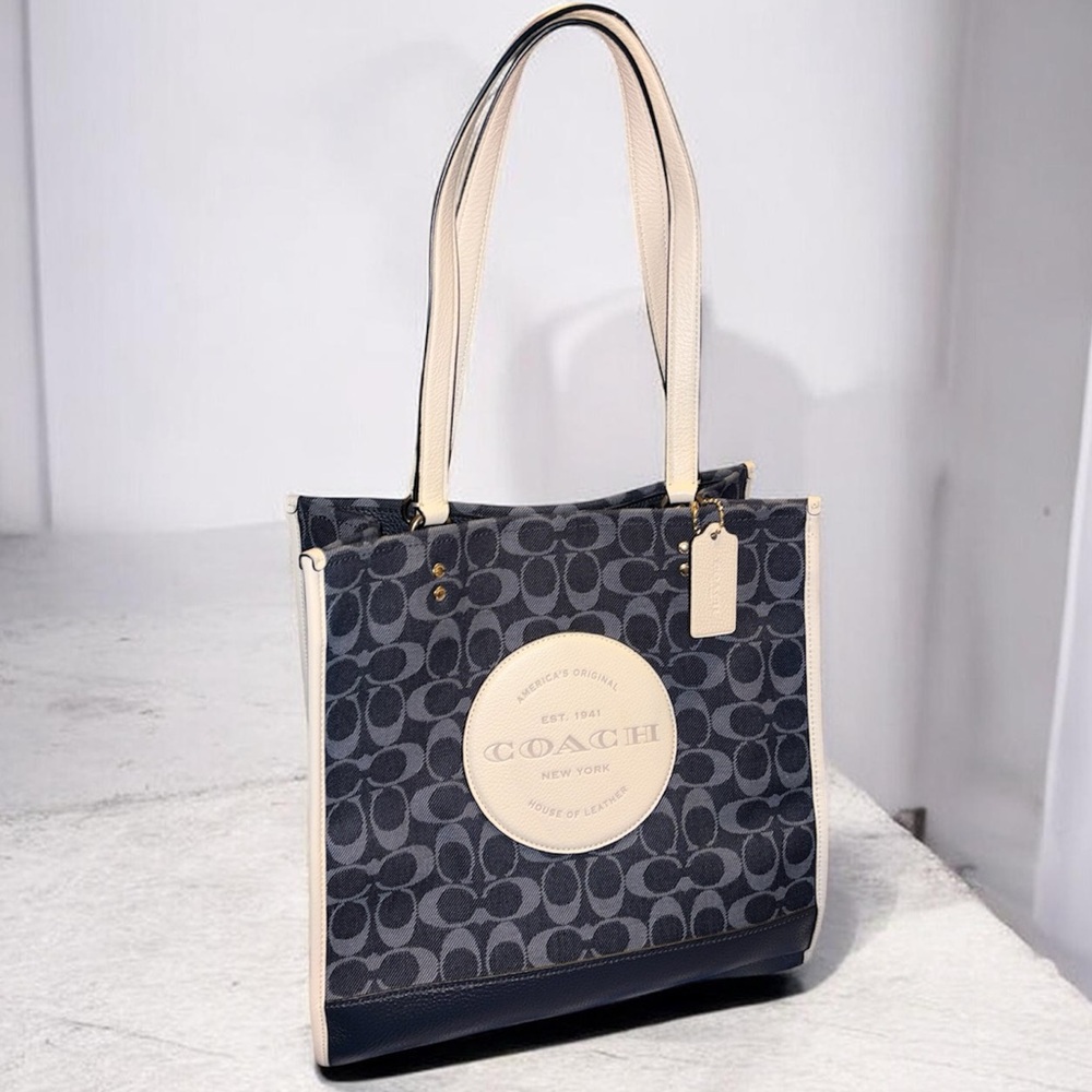 Coach Tall Dempsey in Signature Denim